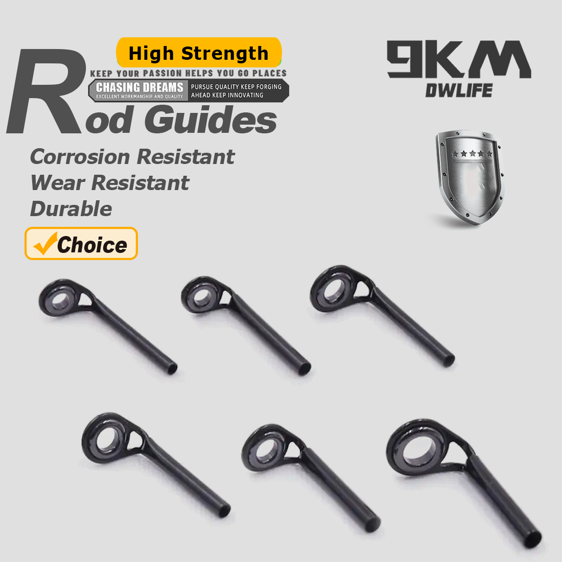 Guide per canna da pesca 5 ~ 1 - Fishing Rod Tip Replacement recensione e prezzo